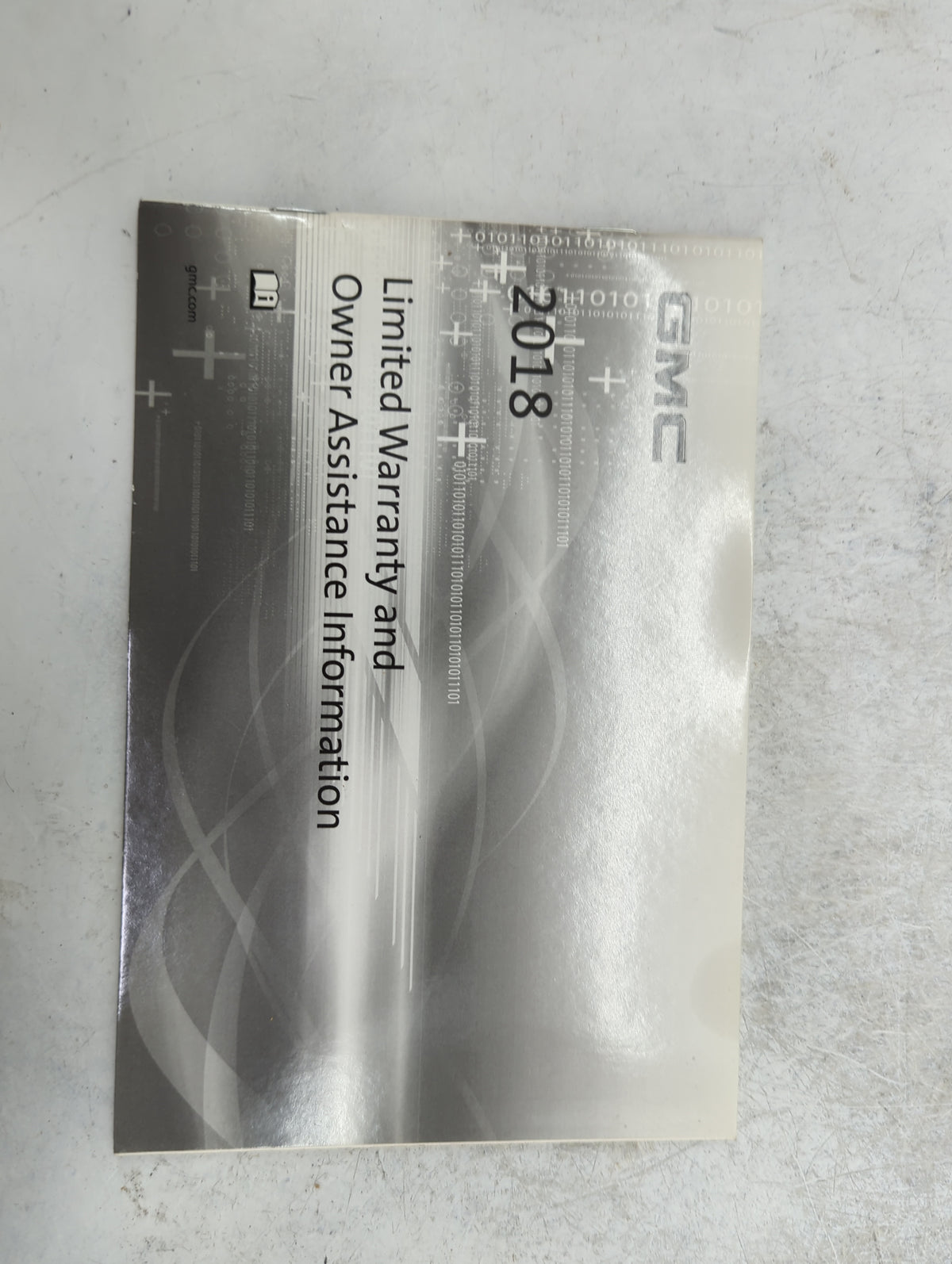 2018 Gmc Canyon Owners Manual Book Guide P/N:23396591 OEM Used Auto Parts - Oemusedautoparts1.com