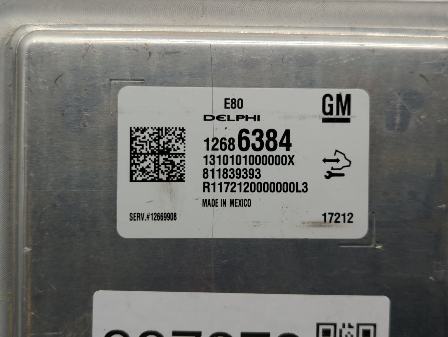 2017-2018 Gmc Canyon PCM Engine Control Computer ECU ECM PCU OEM P/N:12686384 12677677, 12680876, 12683301 Fits Fits 2017 20