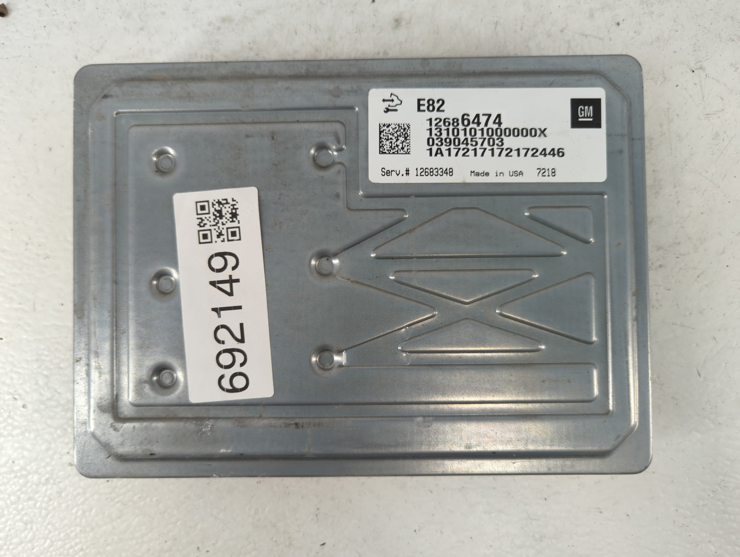 2017-2022 Gmc Canyon PCM Engine Control Computer ECU ECM PCU OEM P/N:12686474 12697045 Fits OEM Used Auto Parts - Oemusedaut