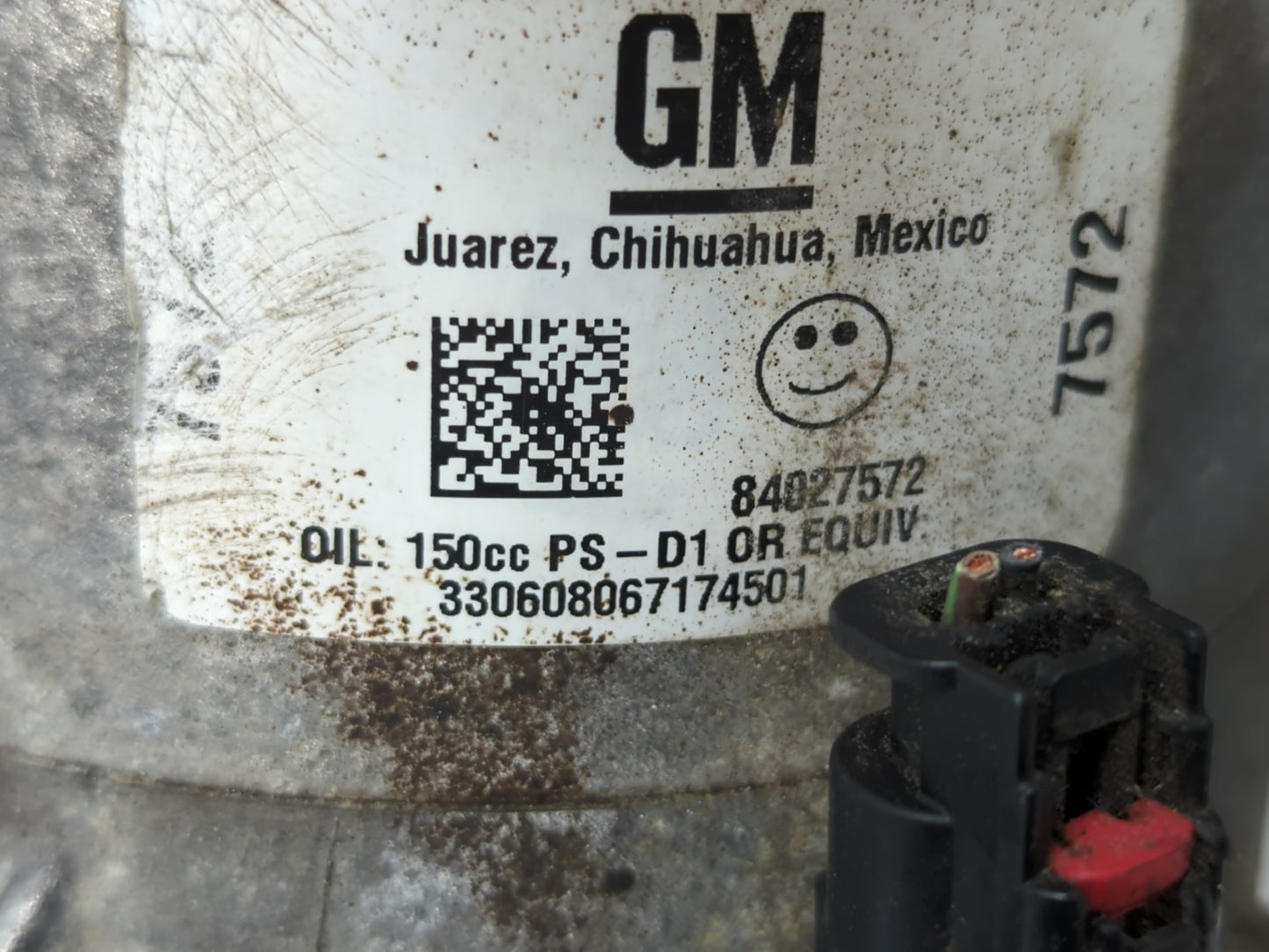 2017-2022 Gmc Canyon Air Conditioning A/c Ac Compressor Oem - Oemusedautoparts1.com