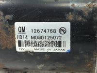 2017-2022 Gmc Canyon Car Starter Motor Solenoid OEM P/N:12674768 Fits Fits 2017 2018 2019 2020 2021 2022 OEM Used Auto Parts