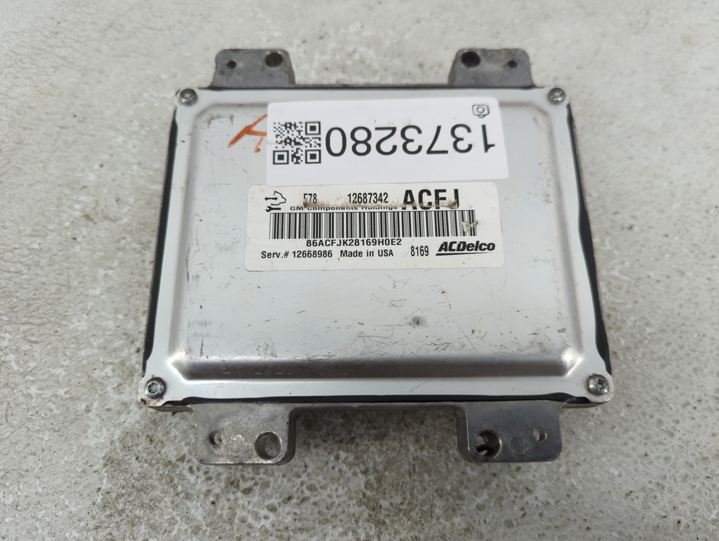2017-2019 Gmc Savana 2500 PCM Engine Control Computer ECU ECM PCU OEM P/N:12687342 Fits Fits 2017 2018 2019 2020 2021 OEM Us