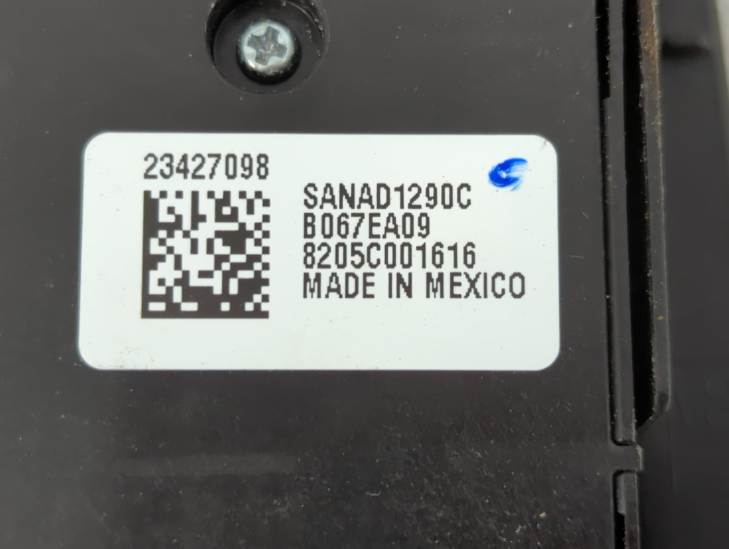 2014-2019 Gmc Sierra 1500 Master Power Window Switch Replacement Driver Side Left P/N:23427098 Fits OEM Used Auto Parts - Oe