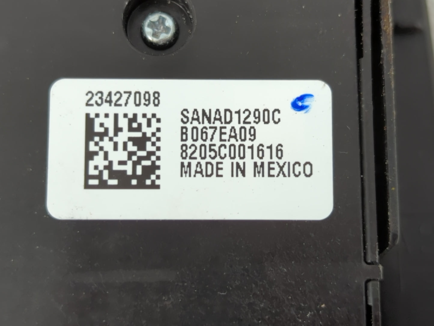2014-2019 Gmc Sierra 1500 Master Power Window Switch Replacement Driver Side Left P/N:23427098 Fits OEM Used Auto Parts - Oe