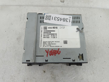 2018 Gmc Sierra 1500 Radio AM FM Cd Player Receiver Replacement P/N:555343750 42554616 Fits Fits 2019 2020 2021 OEM Used Auto Parts