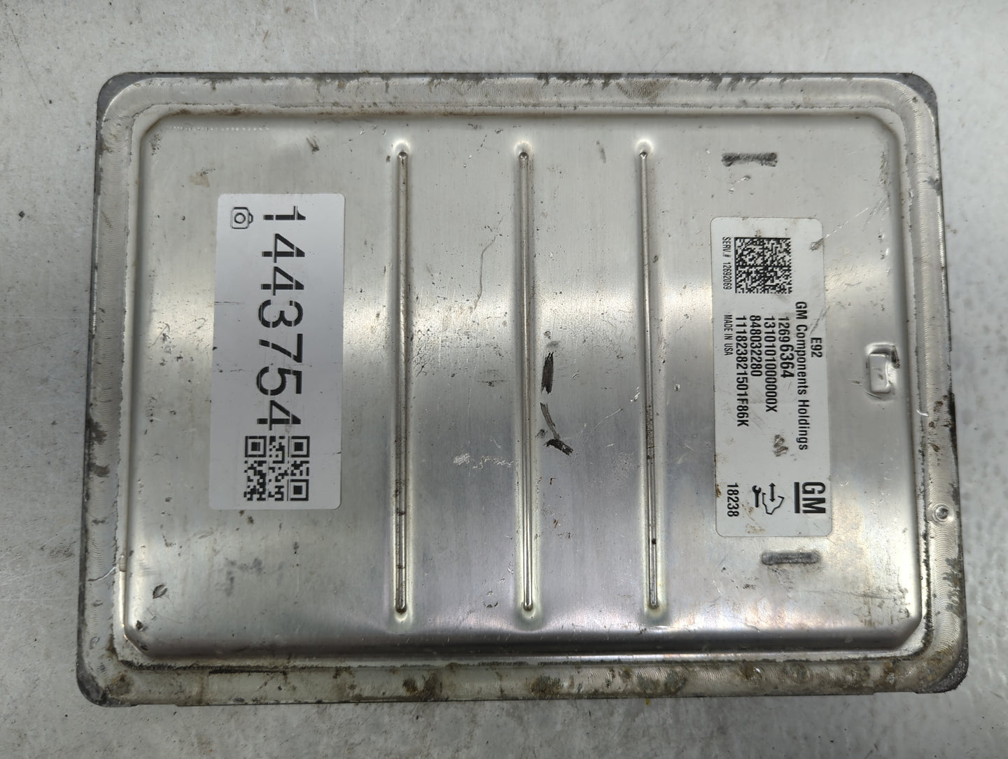 2018 Gmc Sierra 1500 PCM Engine Control Computer ECU ECM PCU OEM P/N:12696364 13101010000X, 84803Z280 Fits Fits 2019 OEM Use