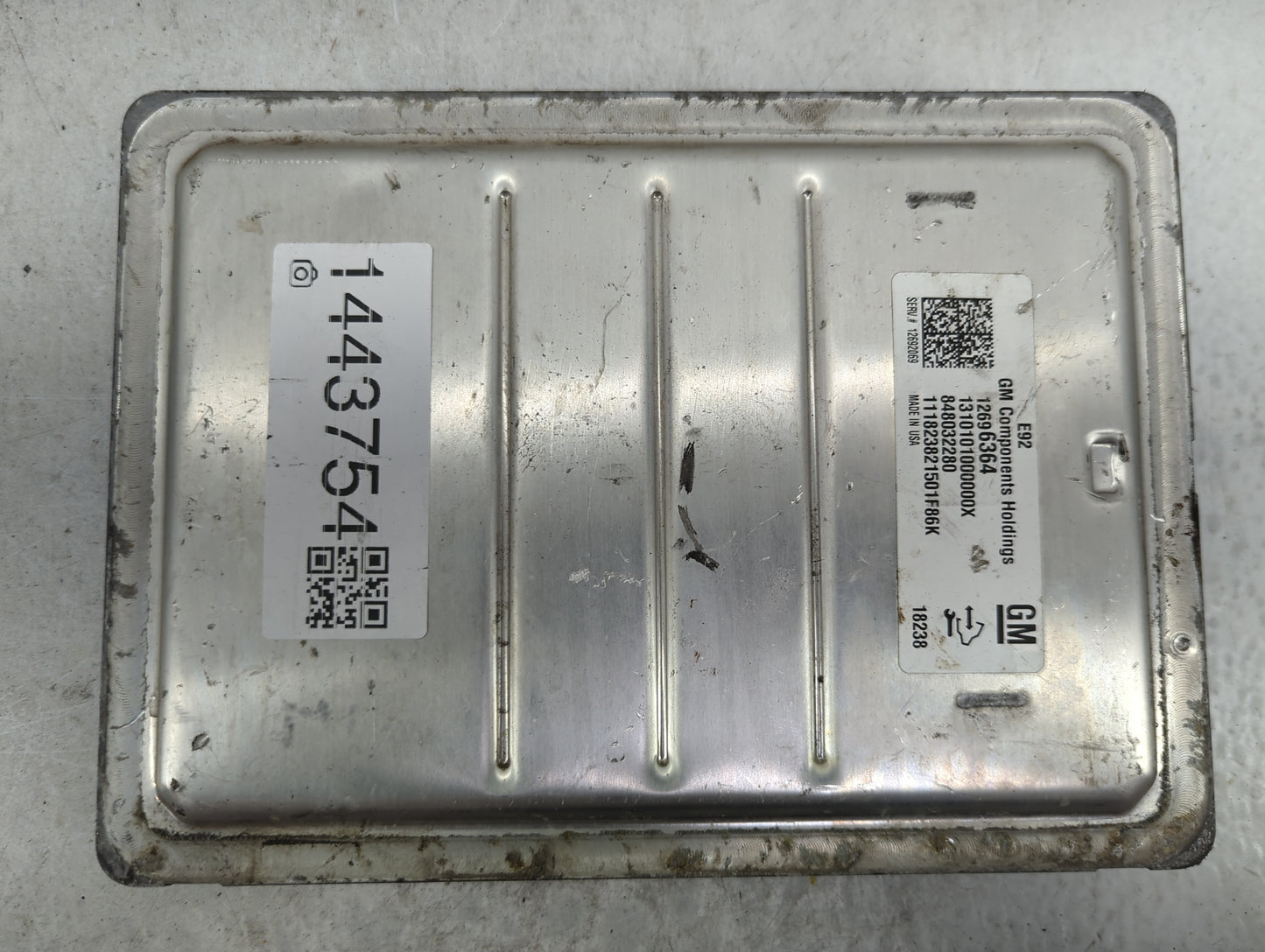2018 Gmc Sierra 1500 PCM Engine Control Computer ECU ECM PCU OEM P/N:12696364 13101010000X, 84803Z280 Fits Fits 2019 OEM Use