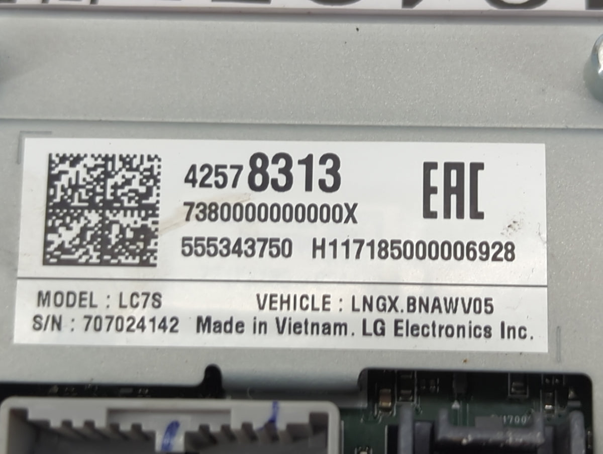 Gmc Sierra 1500 Information Radio Display Screen 1464255 - Oemusedautoparts1.com
