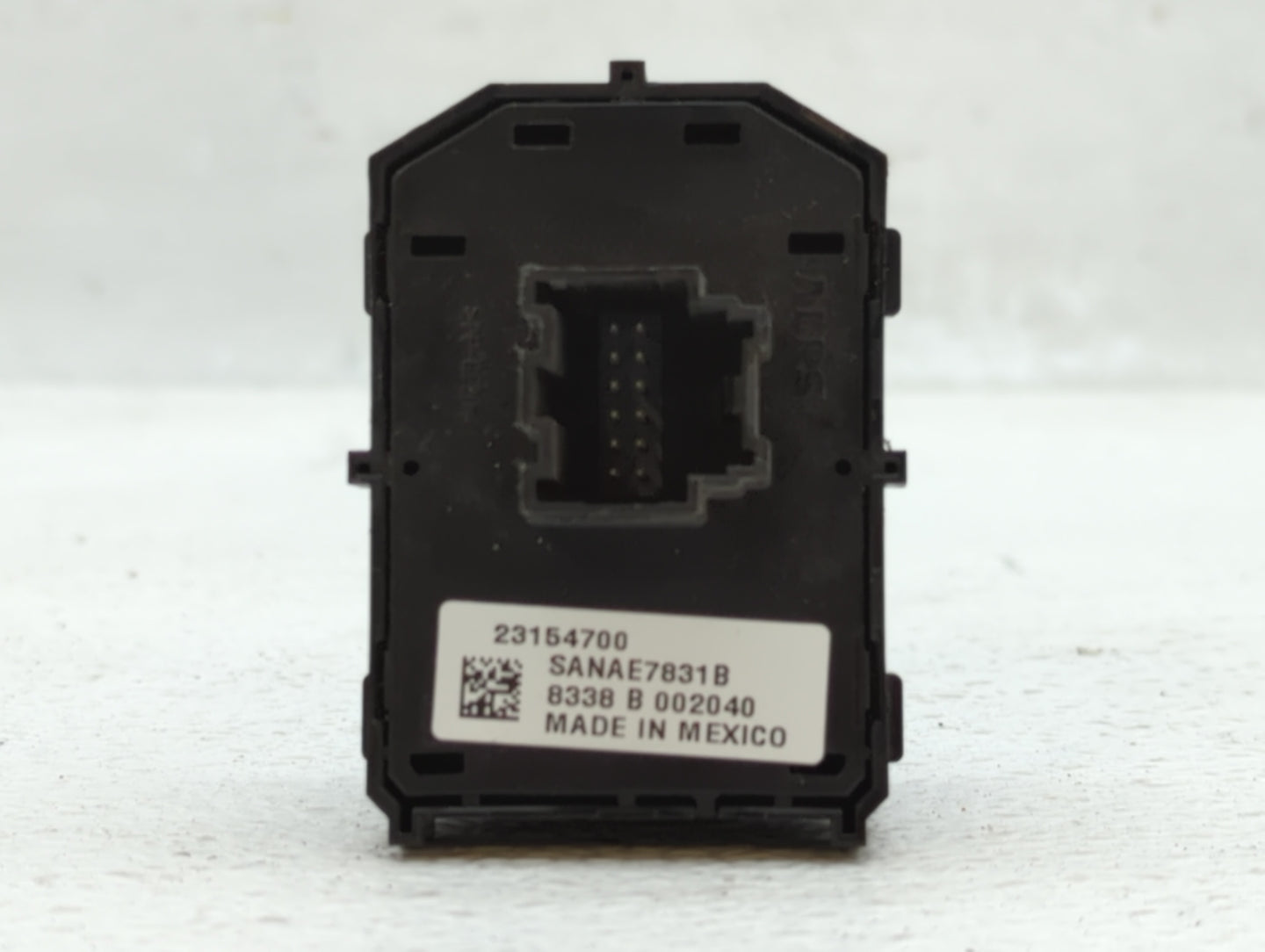 2014-2019 Gmc Sierra 1500 Master Power Window Switch Replacement Driver Side Left P/N:23154700 Fits OEM Used Auto Parts - Oe