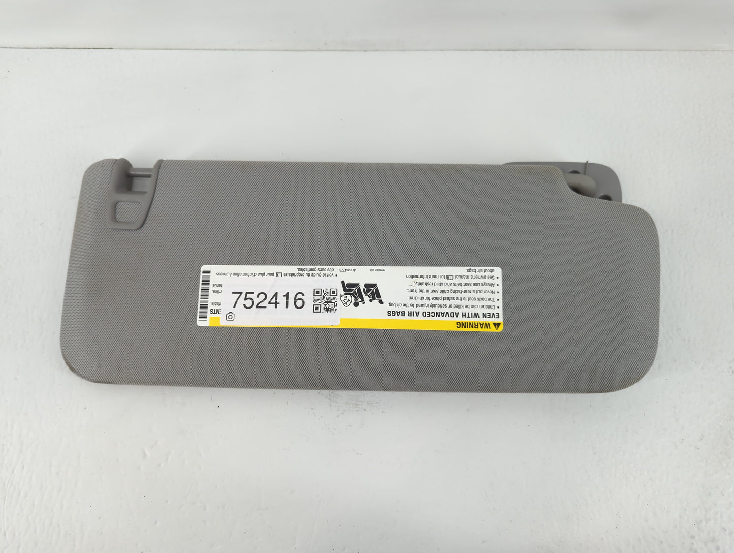 2014-2019 Gmc Sierra 1500 Sun Visor Shade Replacement Driver Left Mirror Fits Fits 2014 2015 2016 2017 2018 2019 OEM Used Au