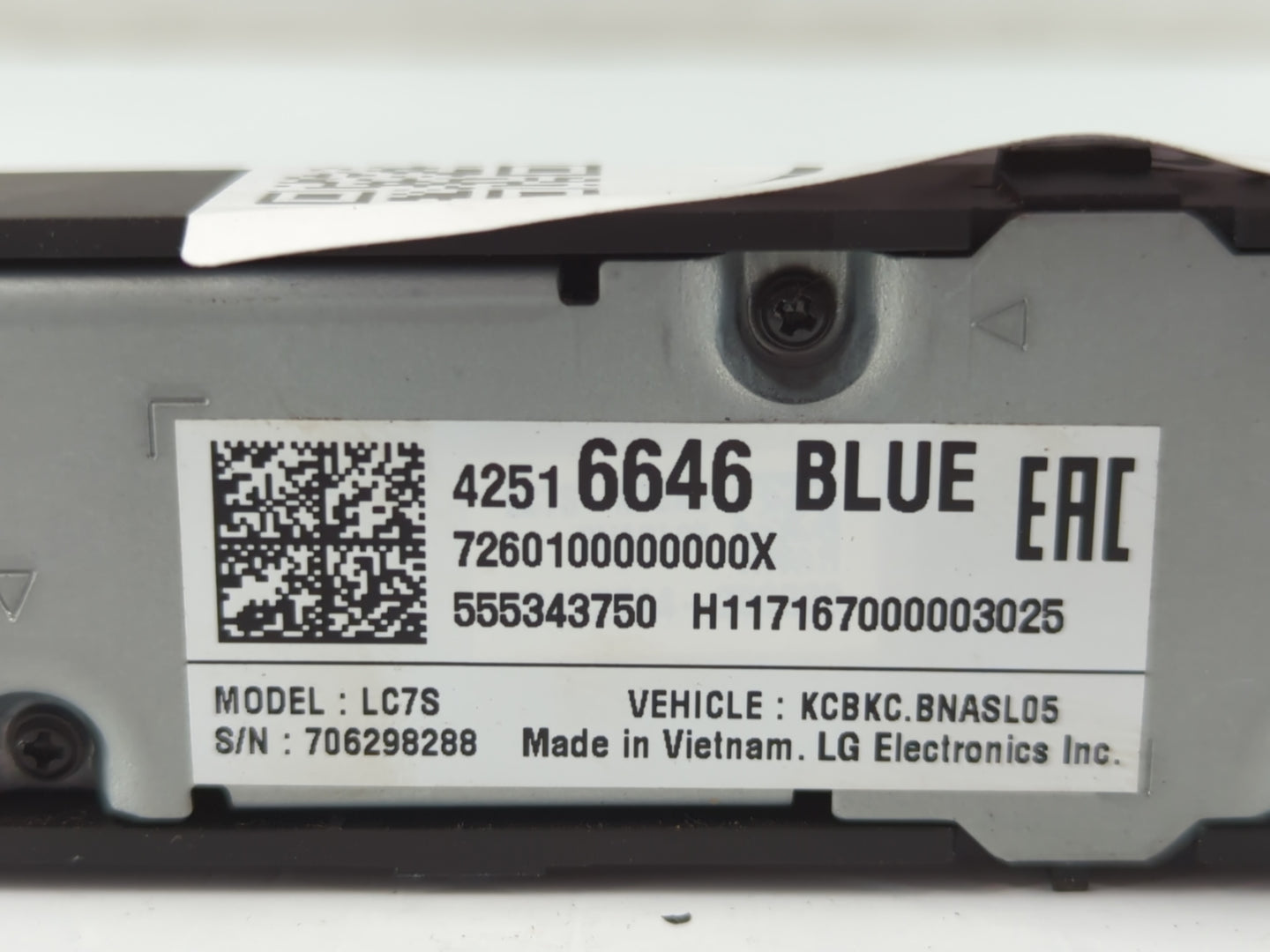 2017-2018 Gmc Sierra 1500 Radio AM FM Cd Player Receiver Replacement P/N:42516646 Fits Fits 2016 2017 2018 2019 OEM Used Aut