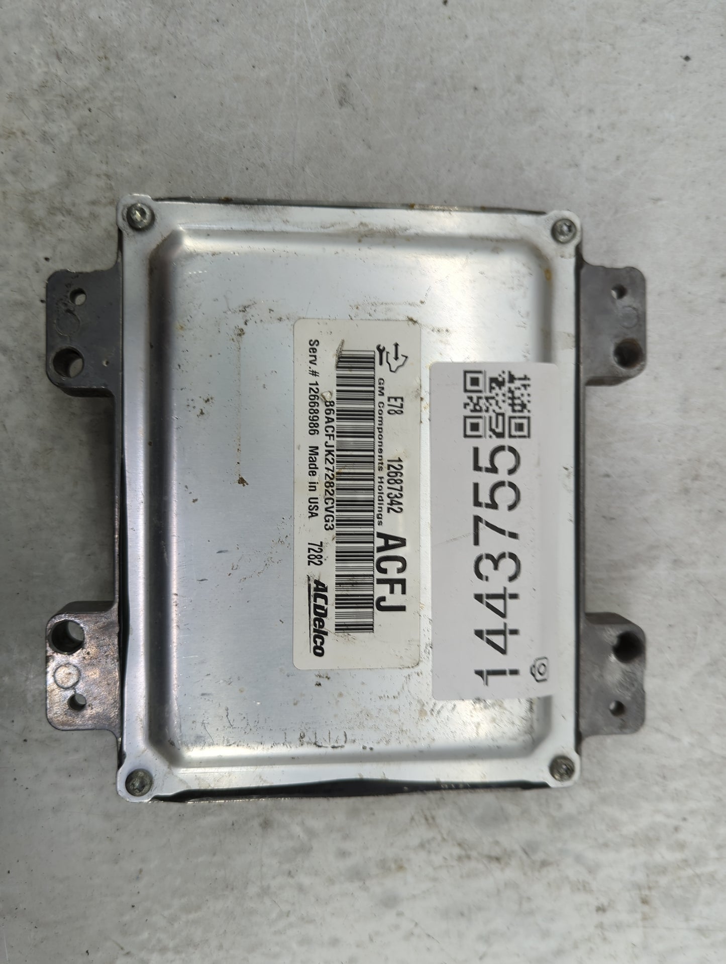 2017-2019 Gmc Sierra 2500 PCM Engine Control Computer ECU ECM PCU OEM P/N:12687342 12668986 Fits Fits 2017 2018 2019 2020 20