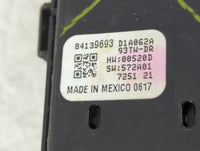 2018 Gmc Terrain Master Power Window Switch Replacement Driver Side Left P/N:84139693 Fits OEM Used Auto Parts - Oemusedauto