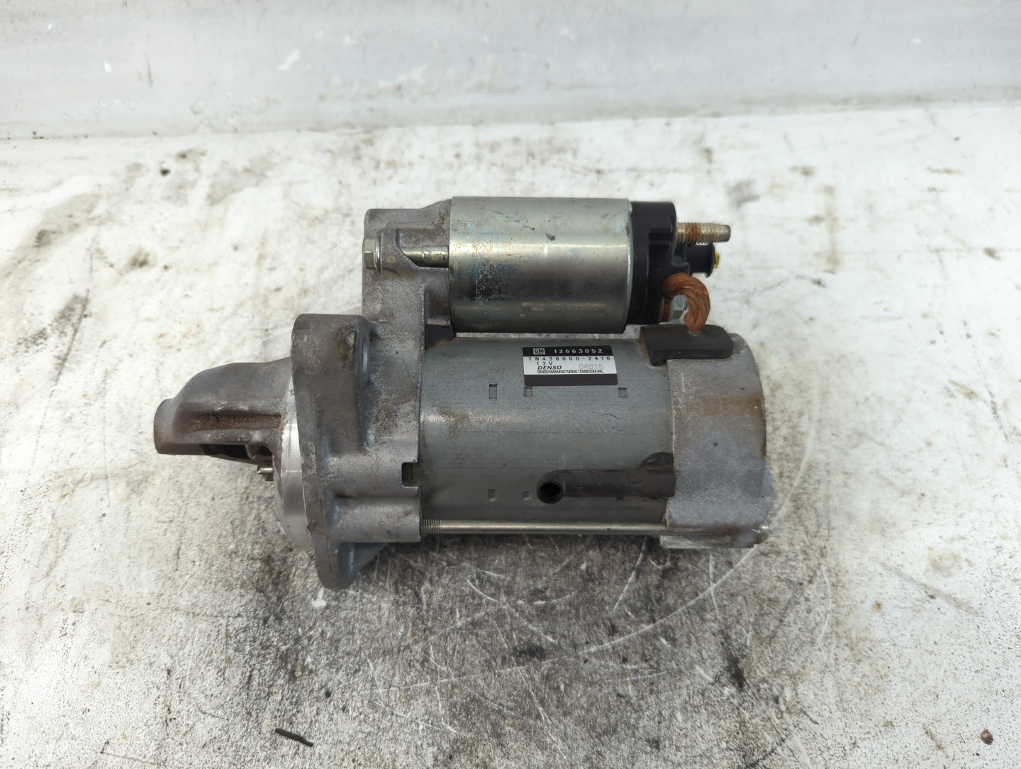 2018-2020 Gmc Terrain Car Starter Motor Solenoid OEM P/N:TN438000-2410 12663052 Fits Fits 2015 2016 2017 2018 2019 2020 2021