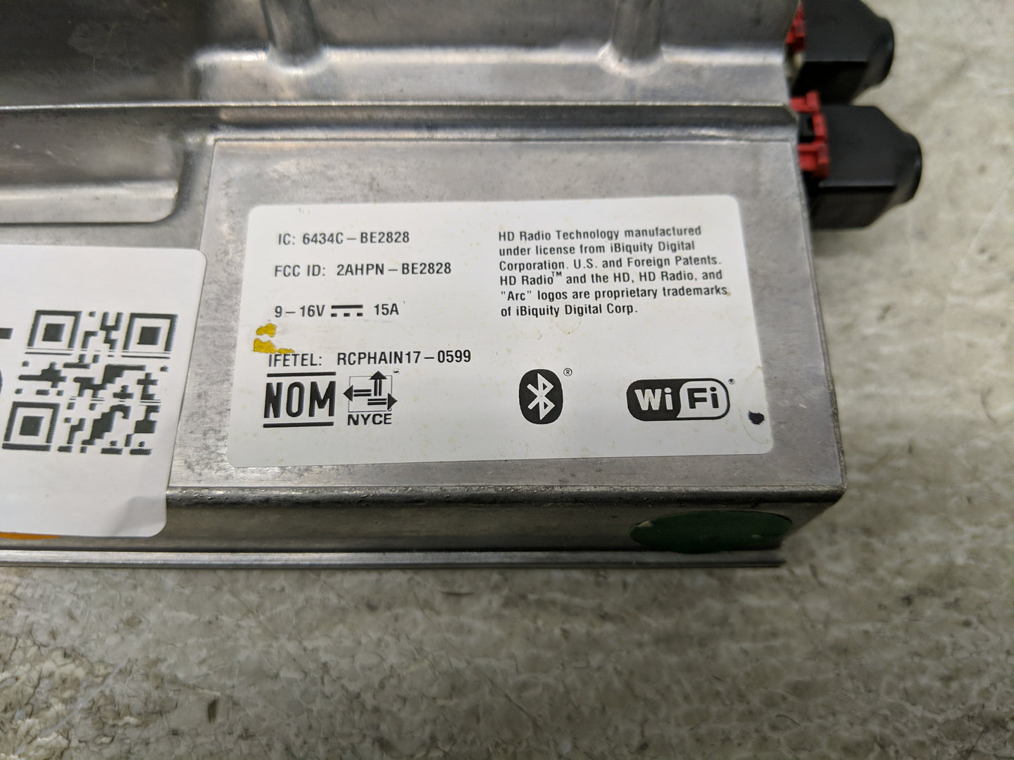 2018 Gmc Terrain Radio AM FM Cd Player Receiver Replacement P/N:84507027 Fits OEM Used Auto Parts - Oemusedautoparts1.com