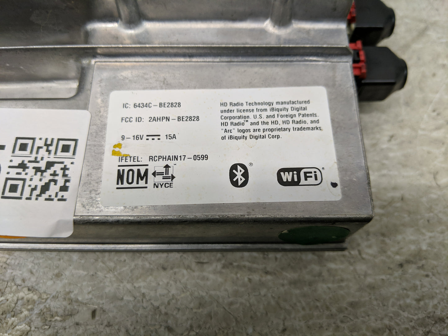 2018 Gmc Terrain Radio AM FM Cd Player Receiver Replacement P/N:84507027 Fits OEM Used Auto Parts - Oemusedautoparts1.com