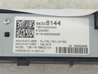 2018-2021 Gmc Terrain Radio AM FM Cd Player Receiver Replacement P/N:84308144 Fits Fits 2018 2019 2020 2021 OEM Used Auto Pa
