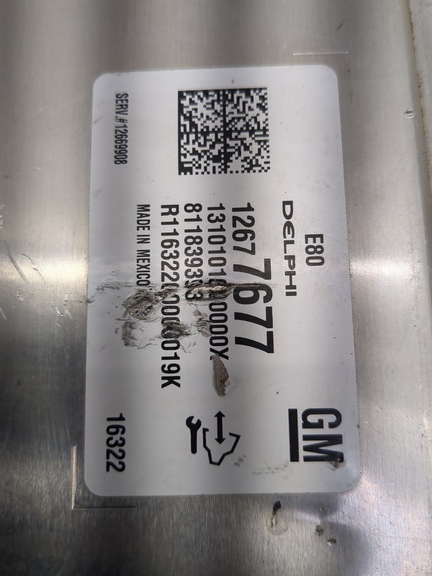 2018-2020 Gmc Terrain PCM Engine Control Computer ECU ECM PCU OEM P/N:12677677 12688128 Fits Fits 2017 2018 2019 2020 2021 2