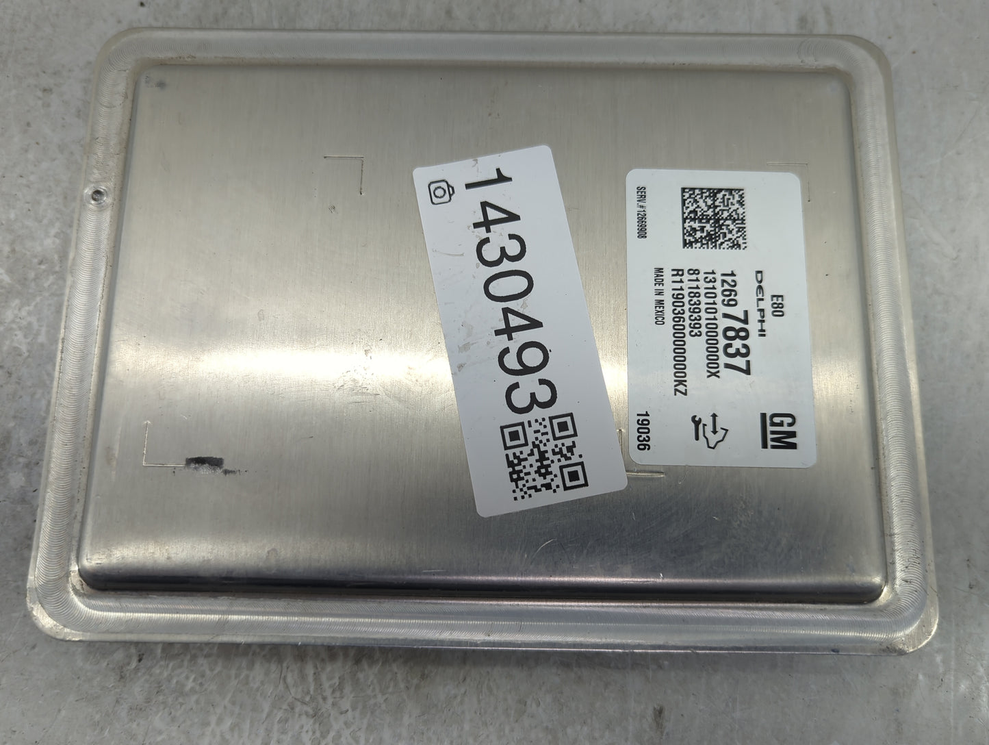 2018-2020 Gmc Terrain PCM Engine Control Computer ECU ECM PCU OEM P/N:811839393 12697837 Fits Fits 2017 2018 2019 2020 2021 