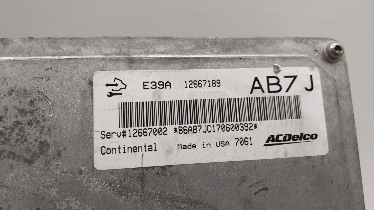2017 Gmc Terrain PCM Engine Control Computer ECU ECM PCU OEM P/N:12667189 12670801, 12694743, 12666070 Fits Fits 2018 2019 2