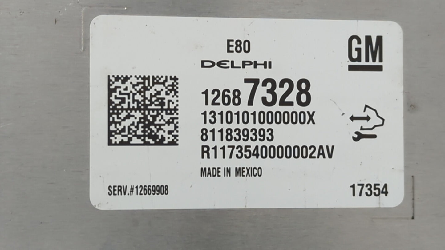 2018 Gmc Terrain PCM Engine Control Computer ECU ECM PCU OEM P/N:12687467 12696201, 12692038, 12676683 Fits Fits 2017 2019 O