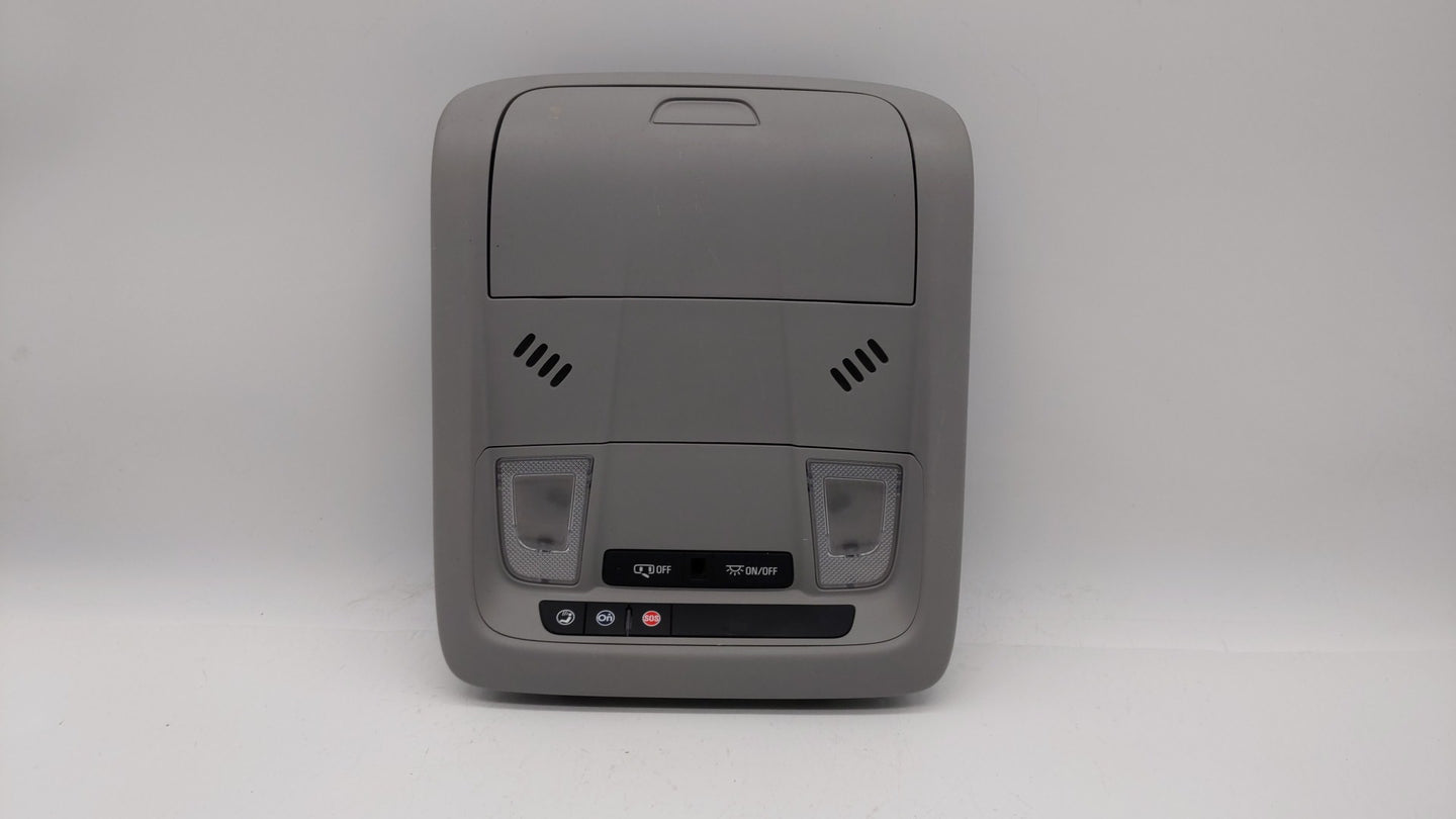 2018 Gmc Terrain Overhead Roof Console 304671 - Oemusedautoparts1.com