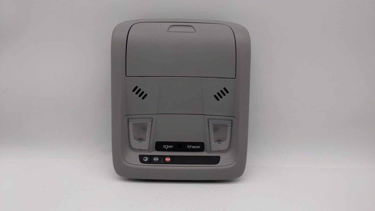 2018 Gmc Terrain Overhead Roof Console 304671 - Oemusedautoparts1.com