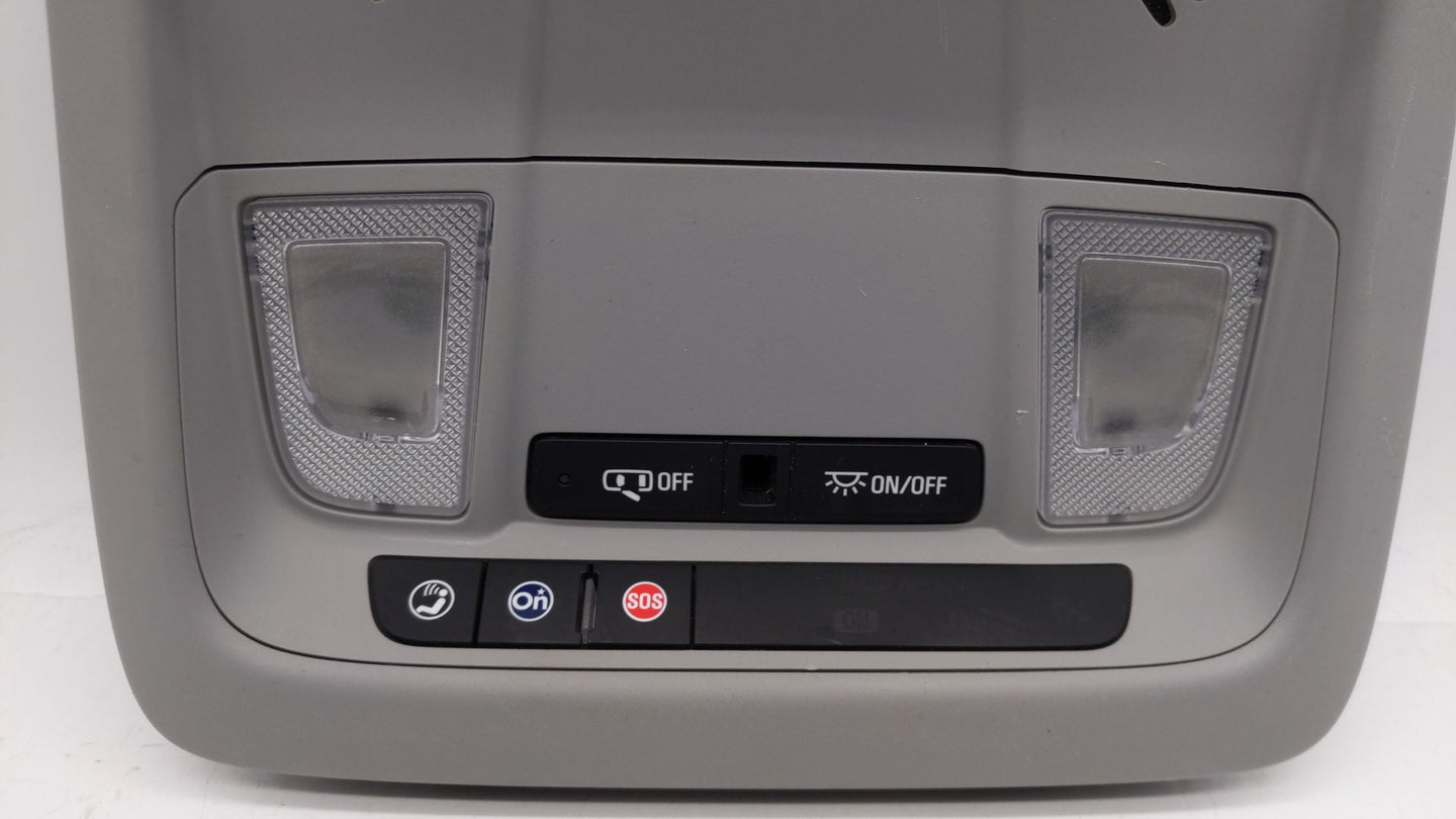 2018 Gmc Terrain Overhead Roof Console 304671 - Oemusedautoparts1.com