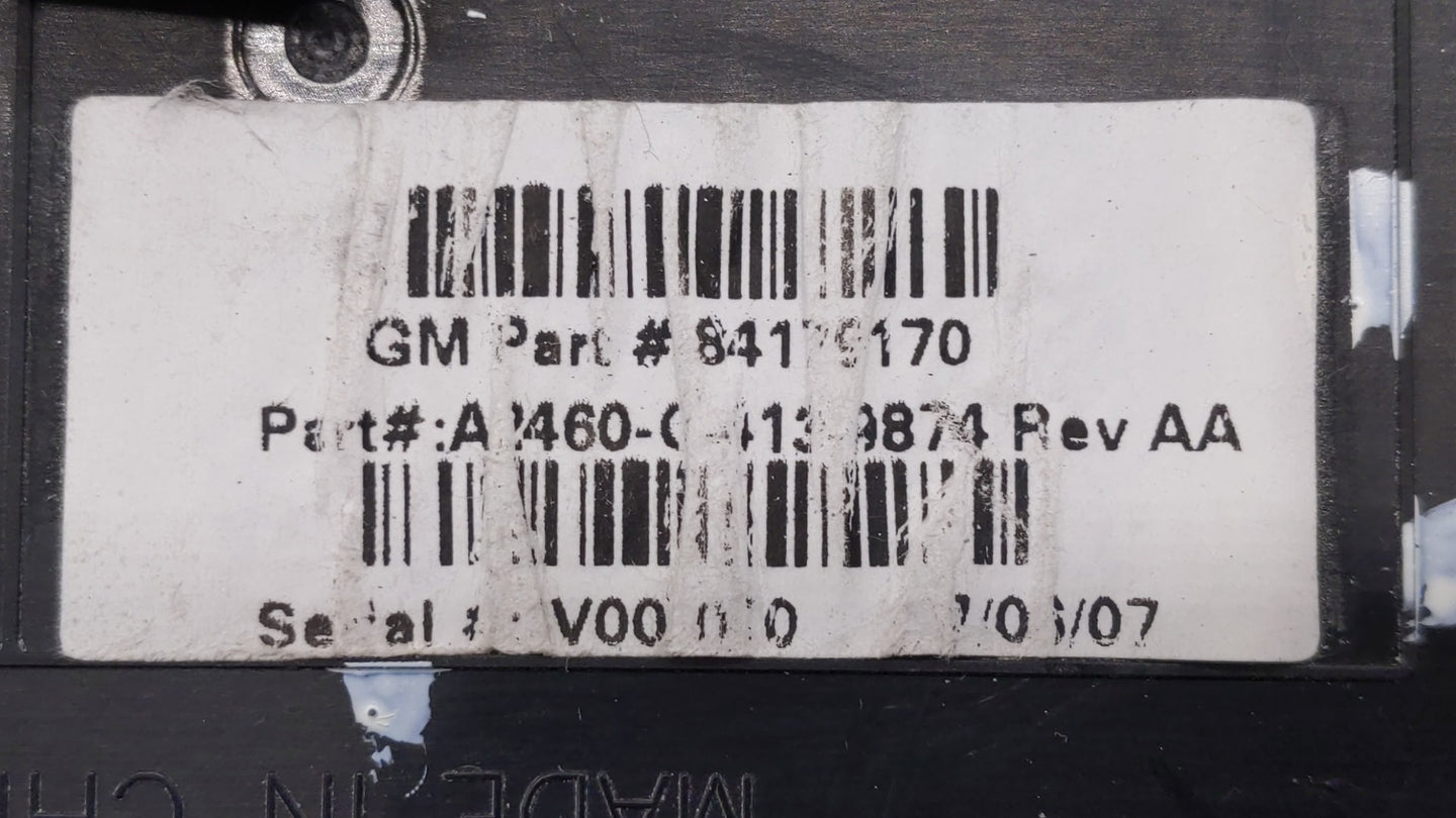 2018 Gmc Terrain Overhead Roof Console 304671 - Oemusedautoparts1.com