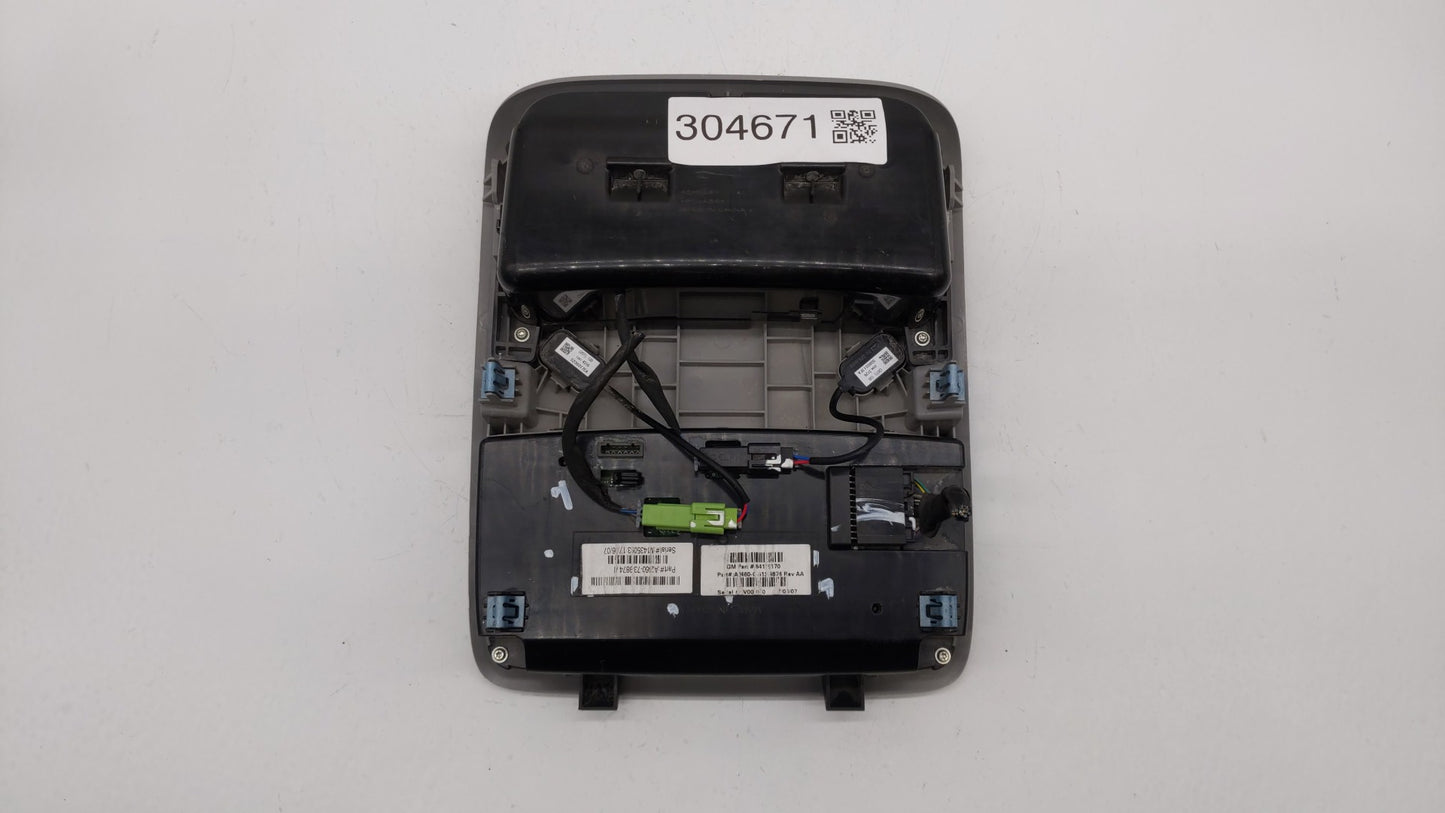 2018 Gmc Terrain Overhead Roof Console 304671 - Oemusedautoparts1.com
