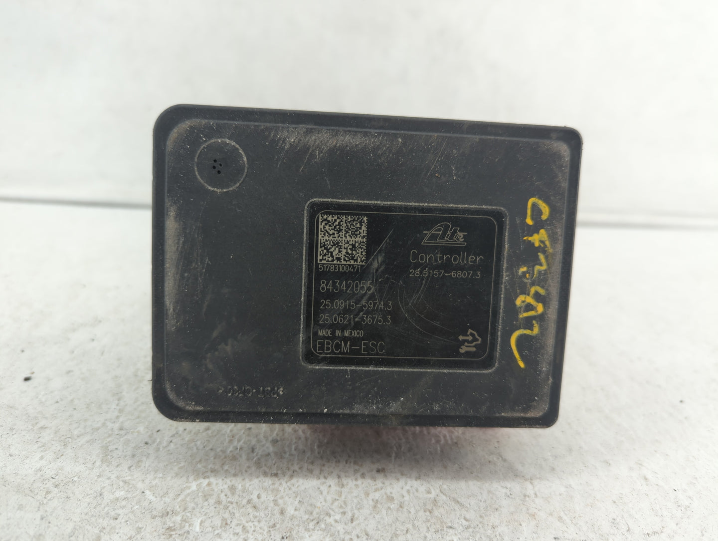 2018 Gmc Terrain ABS Pump Control Module Replacement P/N:84342052 84414759, 84254908 Fits Fits 2019 OEM Used Auto Parts - Oe