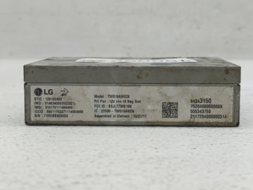 2018 Gmc Terrain Bluetooth Phone Communication Control Module Ccm Oem - Oemusedautoparts1.com