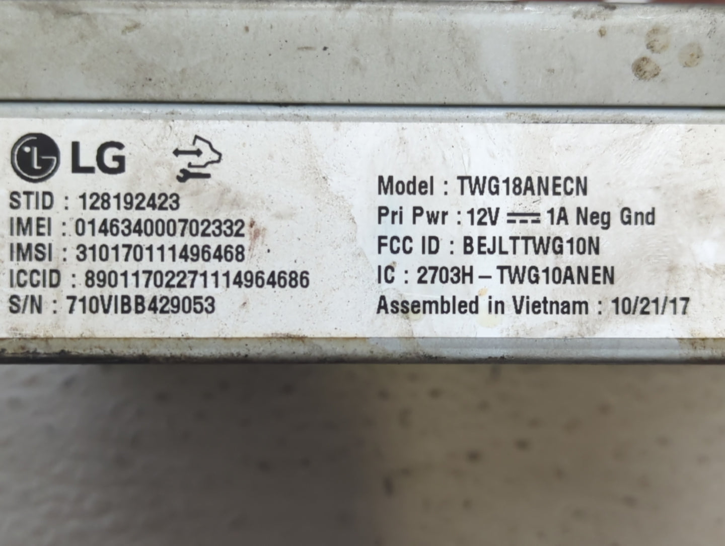 2018 Gmc Terrain Bluetooth Phone Communication Control Module Ccm Oem - Oemusedautoparts1.com