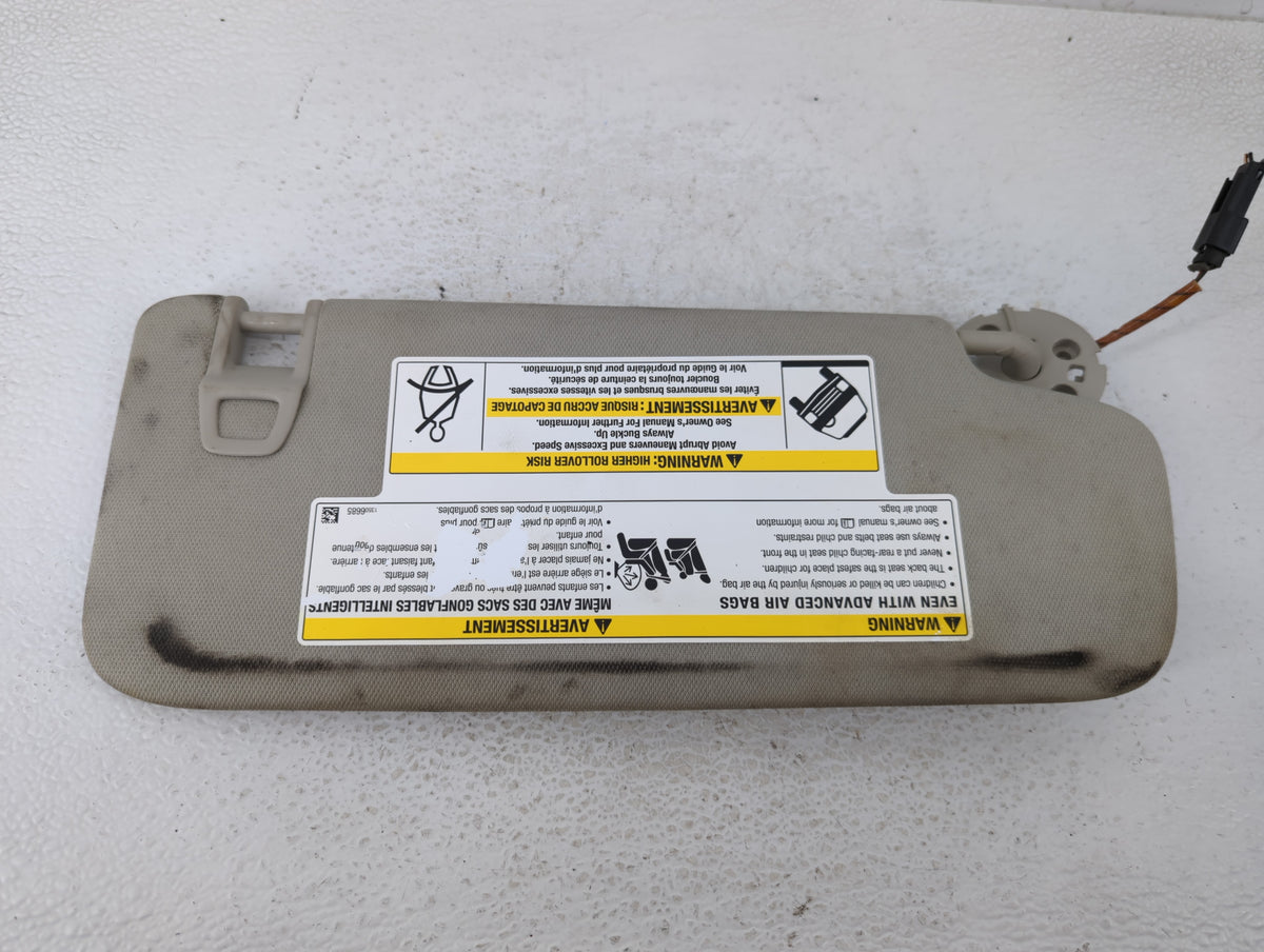 2018 Gmc Terrain Sun Visor Shade Replacement Driver Left Mirror Fits Fits 2020 2021 2022 OEM Used Auto Parts - Oemusedautopa