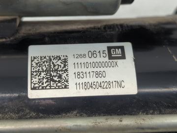 2018-2022 Gmc Terrain Car Starter Motor Solenoid OEM P/N:183117860 12680615 Fits Fits 2017 2018 2019 2020 2021 2022 OEM Used Auto Parts