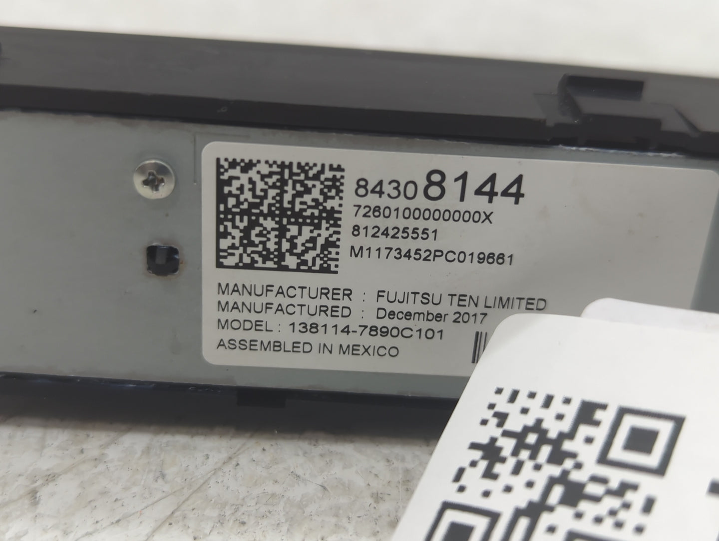 2018-2021 Gmc Terrain Radio Control Panel - Oemusedautoparts1.com