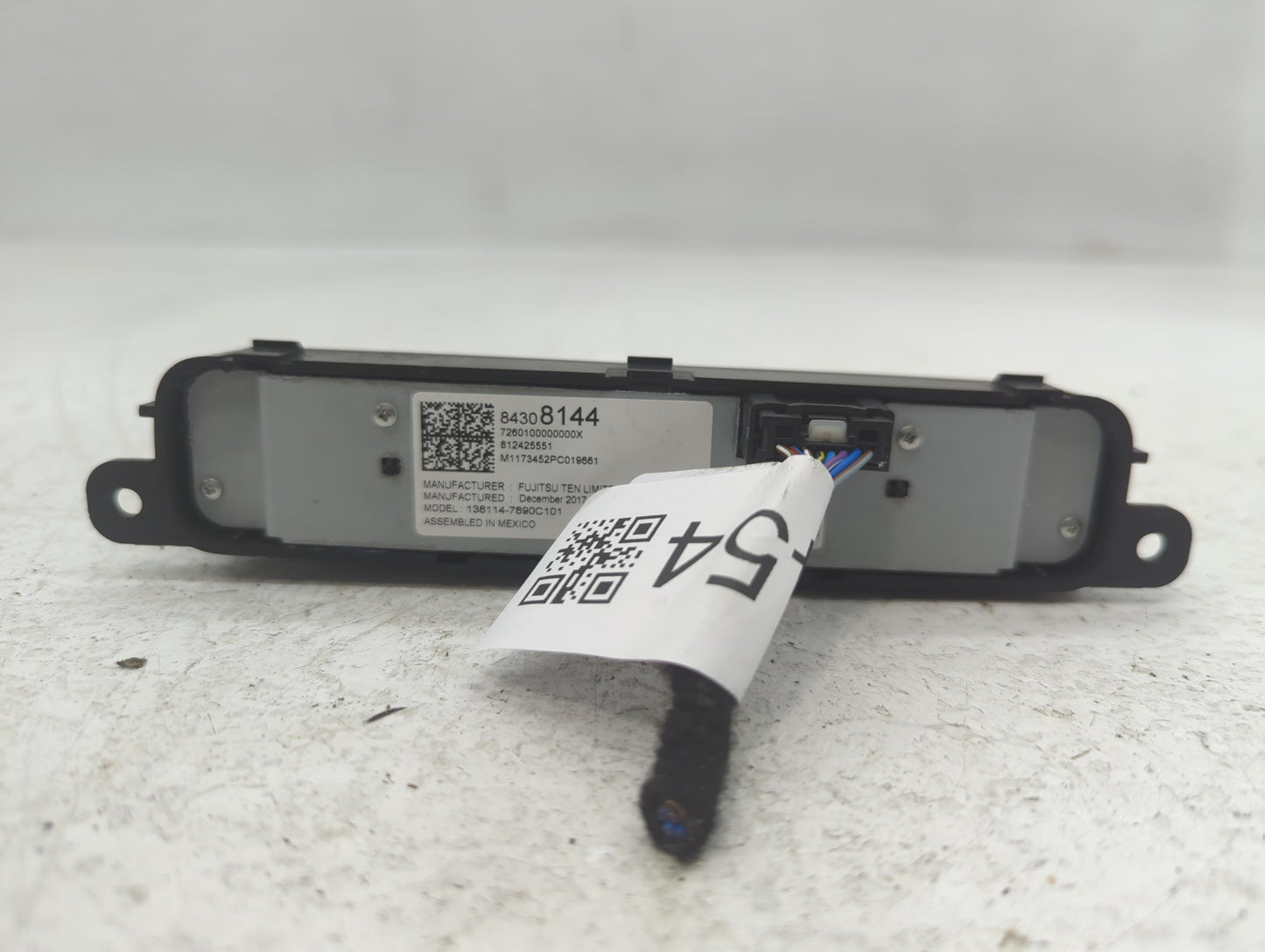 2018-2021 Gmc Terrain Radio Control Panel 643454 - Oemusedautoparts1.com