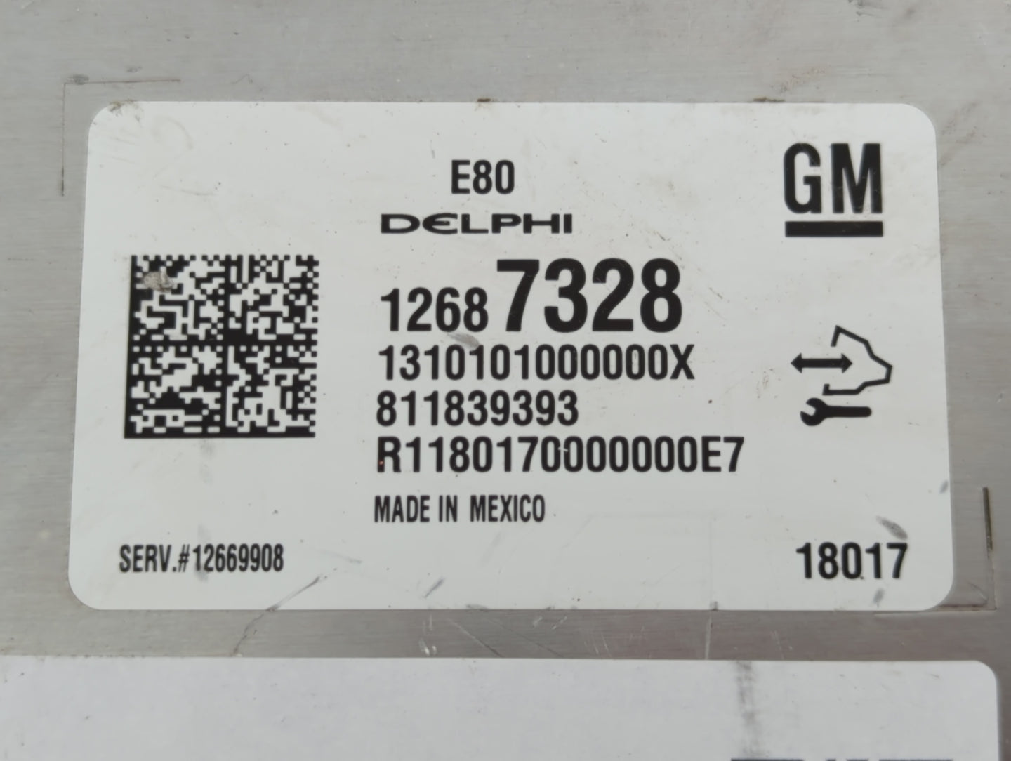 2018-2020 Gmc Terrain PCM Engine Control Computer ECU ECM PCU OEM P/N:12687328 Fits Fits 2017 2018 2019 2020 2021 2022 OEM U