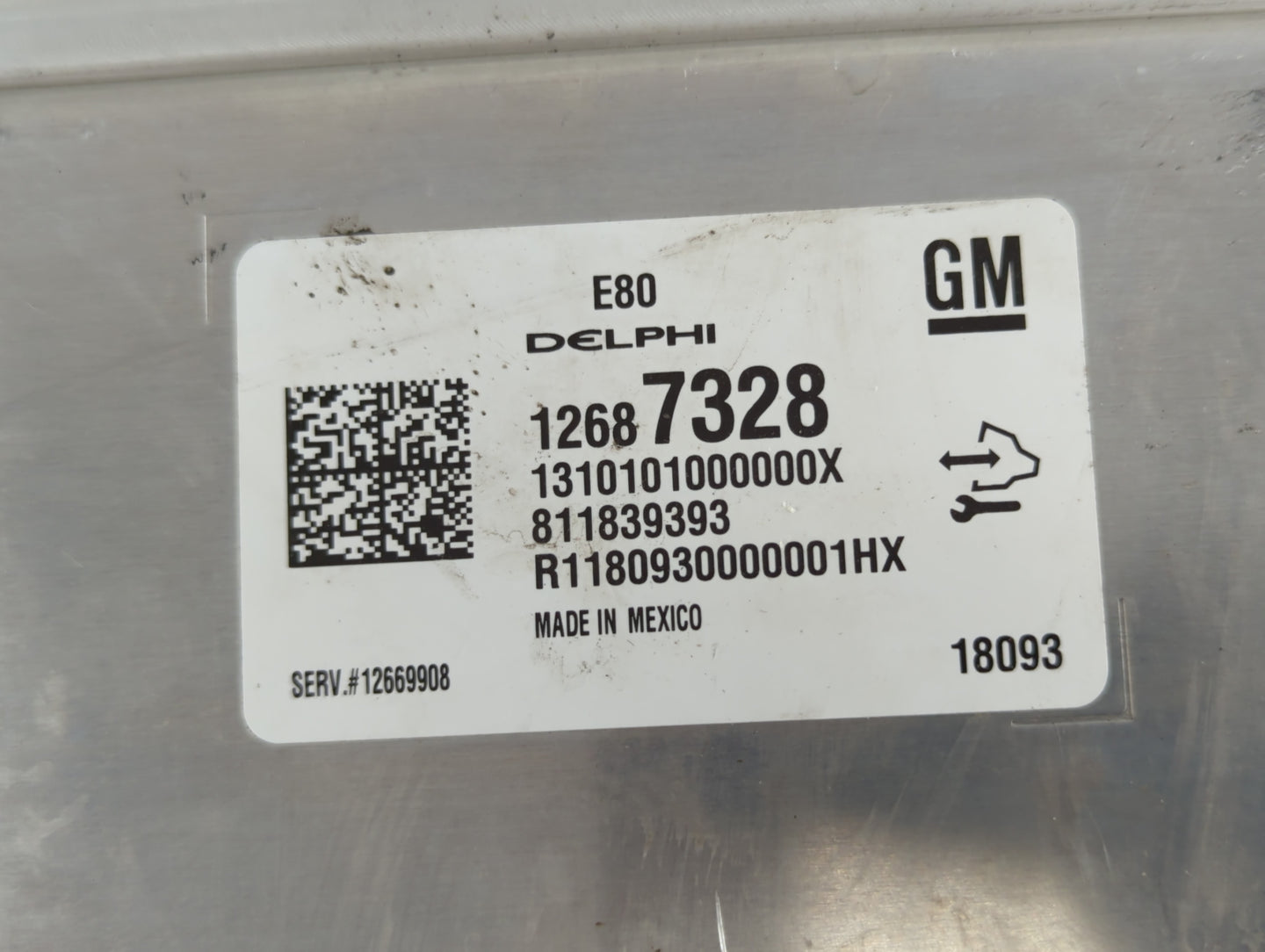 2018-2020 Gmc Terrain PCM Engine Control Computer ECU ECM PCU OEM P/N:12687328 Fits Fits 2017 2018 2019 2020 2021 2022 OEM U