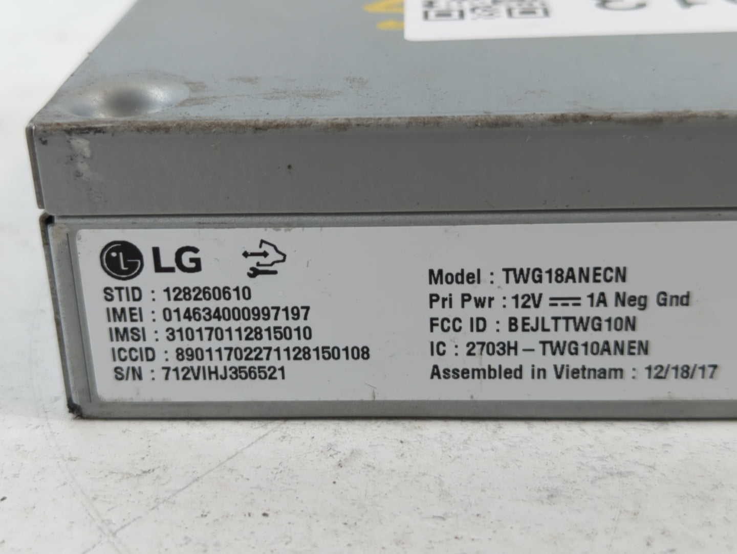 2018 Gmc Terrain Radio AM FM Cd Player Receiver Replacement P/N:84431758 Fits OEM Used Auto Parts - Oemusedautoparts1.com