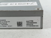 2018 Gmc Terrain Radio AM FM Cd Player Receiver Replacement P/N:84431758 Fits OEM Used Auto Parts - Oemusedautoparts1.com