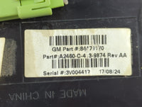 2018 Gmc Terrain Overhead Roof Console 748032 - Oemusedautoparts1.com