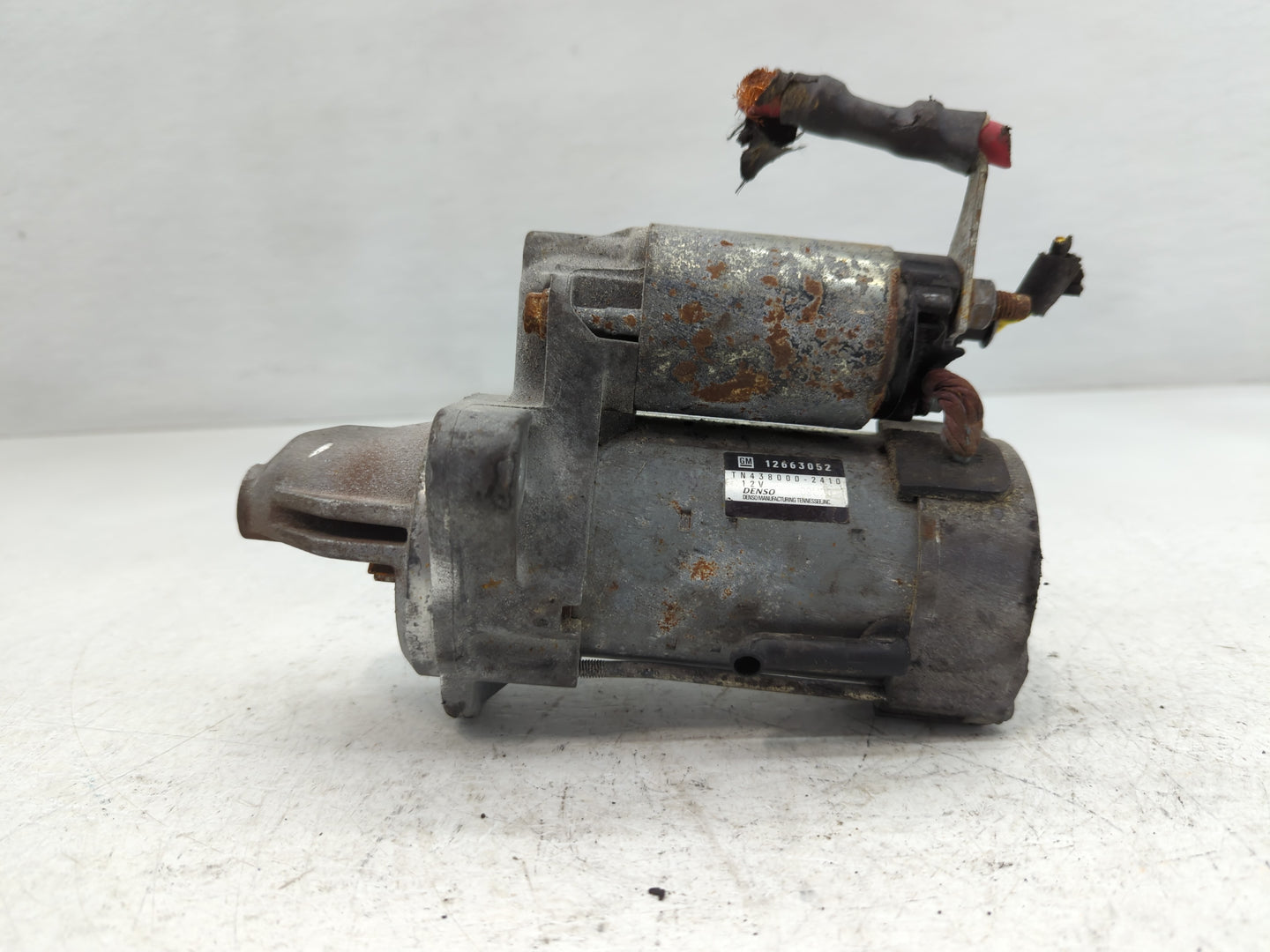 2018-2020 Gmc Terrain Car Starter Motor Solenoid OEM P/N:12663052 Fits Fits 2015 2016 2017 2018 2019 2020 2021 OEM Used Auto