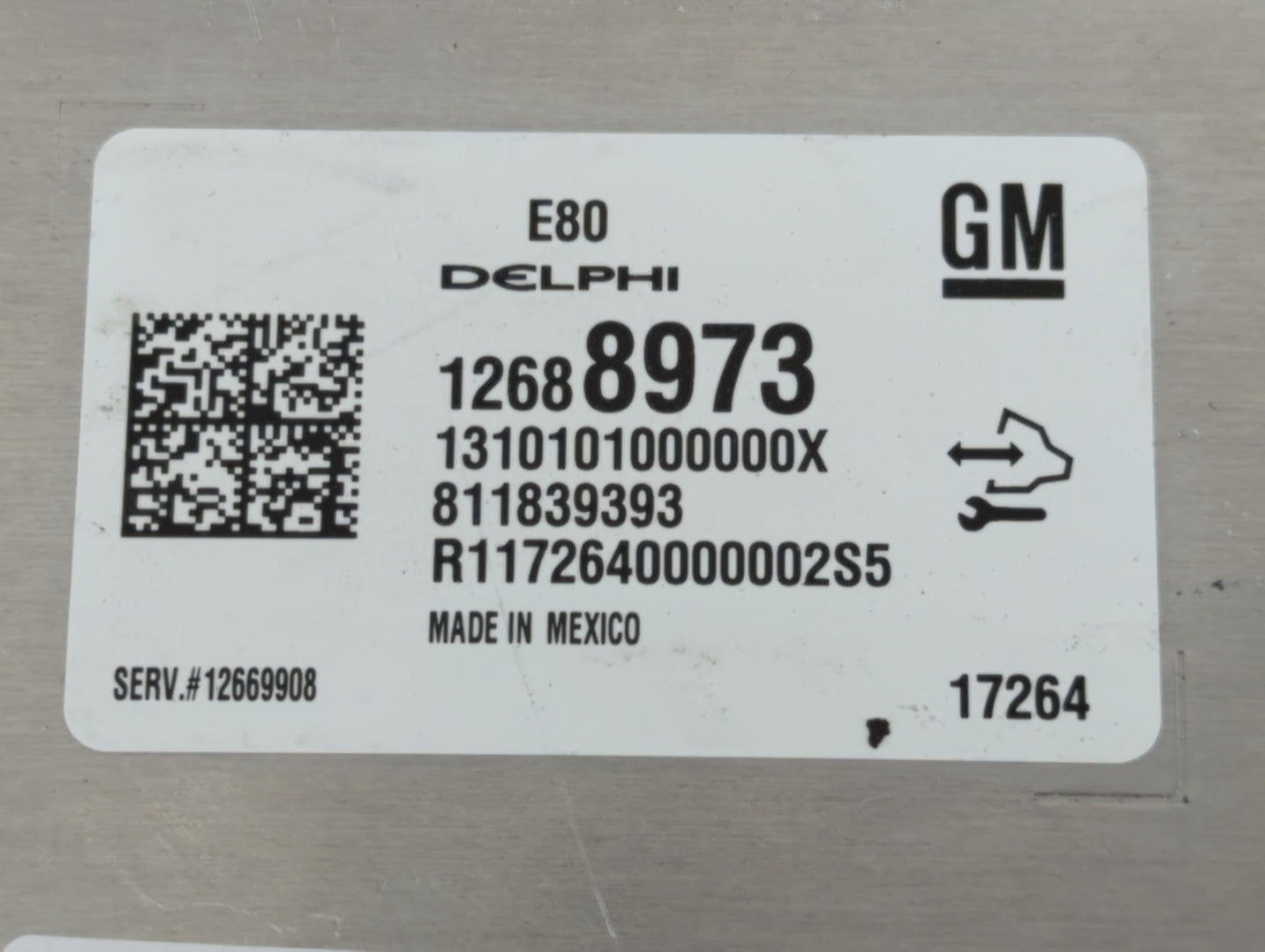 2018-2020 Gmc Terrain PCM Engine Control Computer ECU ECM PCU OEM P/N:12688973 Fits Fits 2017 2018 2019 2020 2021 2022 OEM U