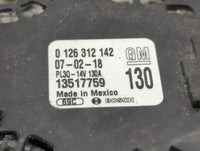 2018-2022 Gmc Terrain Alternator Replacement Generator Charging Assembly Engine OEM P/N:13517759 0 126 312 142 Fits OEM Used