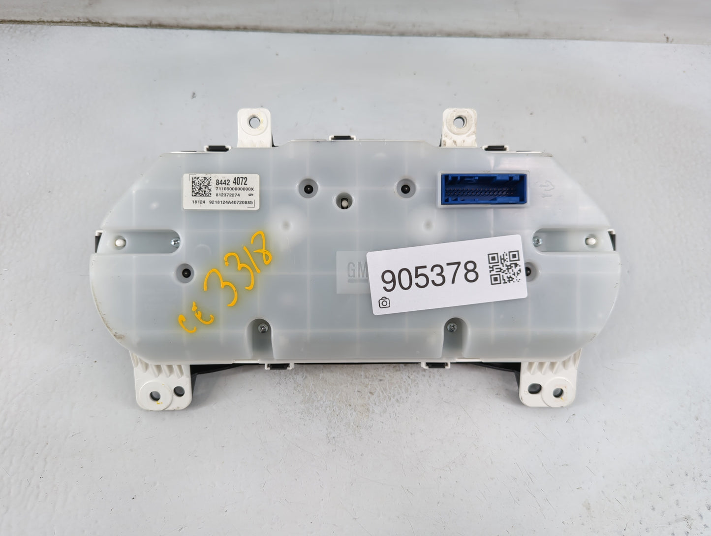 2018-2019 Gmc Terrain Instrument Cluster Speedometer Gauges P/N:84424072 Fits Fits 2018 2019 OEM Used Auto Parts - Oemusedau