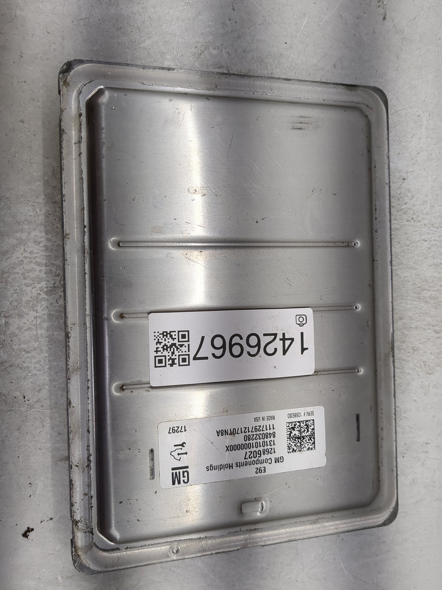 2018 Gmc Yukon PCM Engine Control Computer ECU ECM PCU OEM P/N:12686027 12666383, 84803228 Fits Fits 2019 OEM Used Auto Part