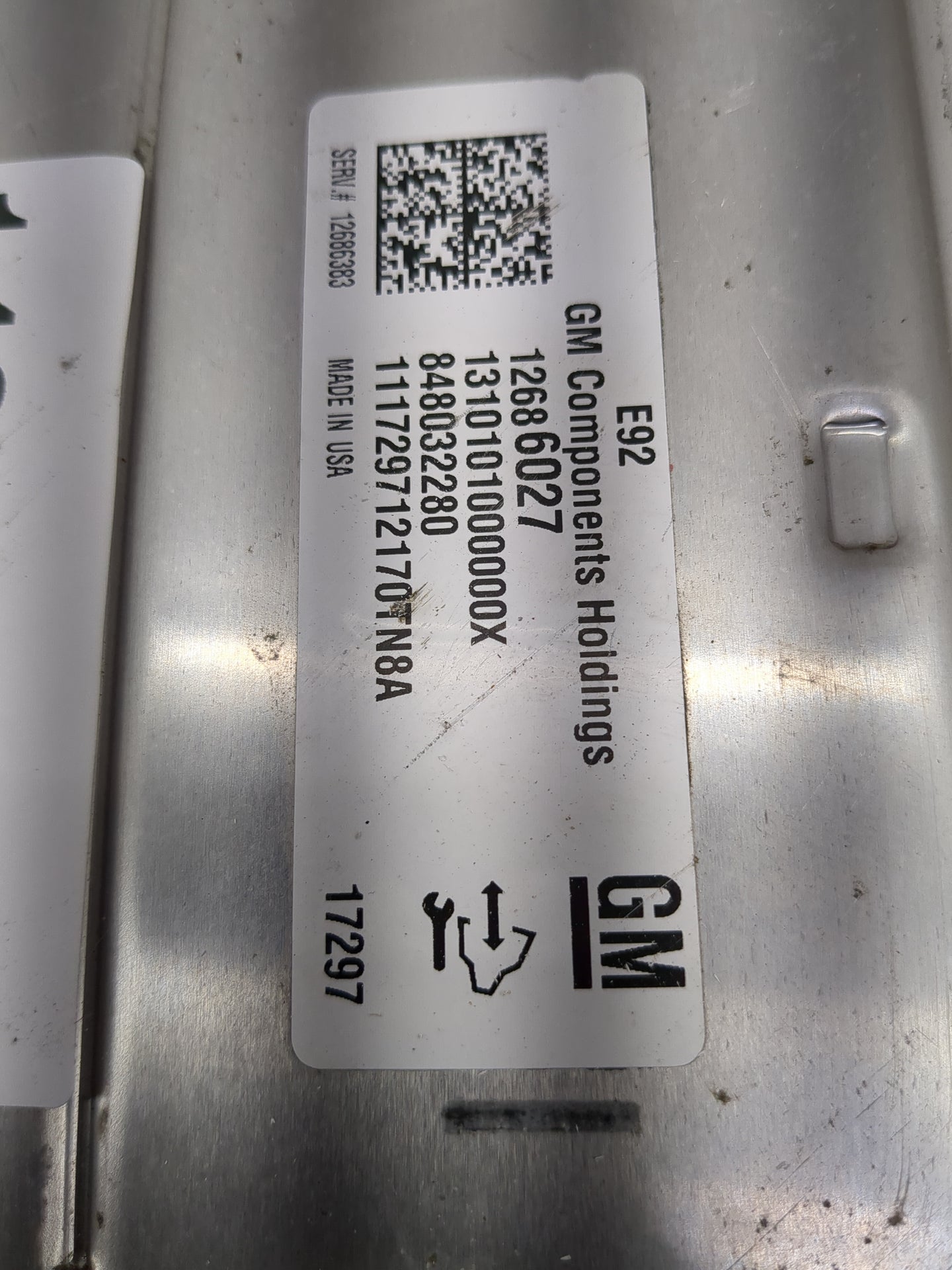 2018 Gmc Yukon PCM Engine Control Computer ECU ECM PCU OEM P/N:12686027 12666383, 84803228 Fits Fits 2019 OEM Used Auto Part