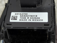 2018 Gmc Yukon Master Power Window Switch Replacement Driver Side Left Fits OEM Used Auto Parts - Oemusedautoparts1.com