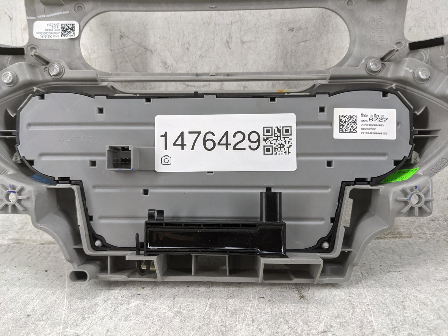 2017-2020 Gmc Yukon Climate Control Module Temperature AC/Heater Replacement P/N:84258727 815372982 Fits Fits 2017 2018 2019